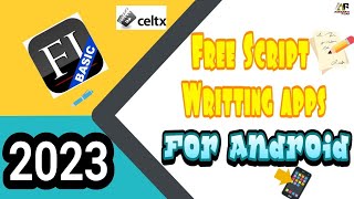 Free script writing Android Apps 2023  Fade in basic  how to download [upl. by Elboa]