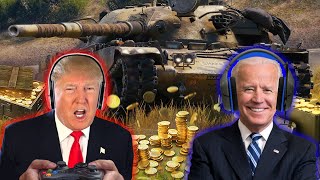 Trump and Biden Play WoT Clan Wars [upl. by Iney62]