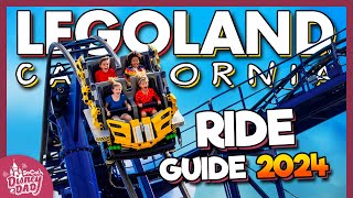 All 26 LEGOLAND California Rides 2024  EVERYTHING You Need to Know [upl. by Laeahcim]