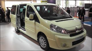 Citroen Jumpy Multispace Taxi 2015 In detail review walkaround Interior Exterior [upl. by Grimbald145]