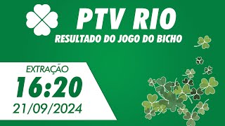 🍀 Resultado da PTV Rio 1620 – Resultado do Jogo do Bicho PTV Rio 25092024 [upl. by Leund]