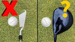 How To Aim The Golf Club CORRECTLY  Stop Slicing The Driver [upl. by Christopher]