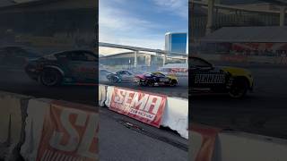 Drift Demo w James Deane Vaughn Gitten Jr Ben Hobson semashow rtrvehicles drift mustang [upl. by Ahsiel703]