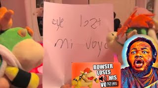 SML Movie Bowser Loses His Voice REACTION sml bowserjunior jeffy 😂🗣️📢 [upl. by Teragram]