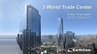 Official 3 World Trade Center 8 Year TimeLapse Movie [upl. by Dylane]