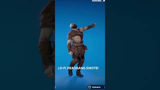 NEW LOFI HEADBANGER ICON SERIES EMOTE NOW IN SHO SHORTS FORTNITE FORTNITECLIPS EMOTE EMOTES [upl. by Rebeka496]