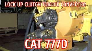 LOCK UP CLUTCH TORQUE CONVERTER CAT 777D [upl. by Maddocks]