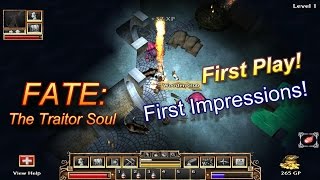 Fate The Traitor Soul  Playthrough amp First Impressions [upl. by Beetner]