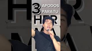 3 apodos para tu hermano parte 1 [upl. by Roydd]