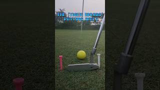 THE TIGER WOODS PUTTING DRILL golfing golfputting golfer golf tigerwoods shorts golfswing [upl. by Inot286]