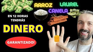 ¡Atrae DINERO en 12 HORAS 💰🕒 Con ESTE RITUAL de ABUNDANCIA  Yo Solo Usé 3 Ingredientes [upl. by Armilda619]