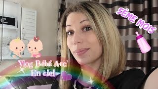 ♥Vlog 5ème mois de grossesse Bébé arc En Ciel Haptonomie♥ [upl. by Faustina766]