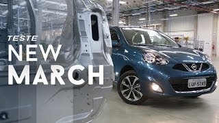 Nissan New March 16 SL 2014  Teste WebMotors [upl. by Dov]