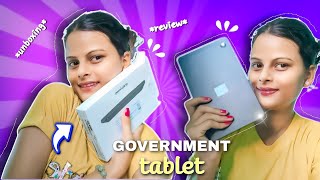 UP GOVERNMENT TABLET UNBOXING samsung A9 tablet unboxing and review samsunga9 shivymishra [upl. by Horvitz759]