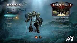 Lets play Diablo III Eternal Collection PS4 Personnage le Croisé épisode 1 FR [upl. by Ahtamas]