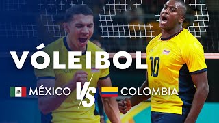 VÓLEIBOL  Masculino México vs Colombia [upl. by Zeta116]