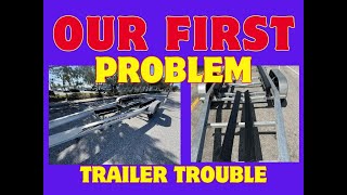 Sportsman 282TE Our first problemTrailer trouble [upl. by Yenettirb]