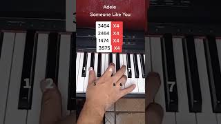 Adele  Someone Like You Piano tutorial someonelikeyou adele [upl. by Atirihs]