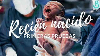 👣👶🏻PRIMERAS PRUEBAS del RECIÉN NACIDO  Baby Suite by Pau [upl. by Yeleen536]