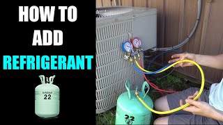 How To Properly Recover HVAC Refrigerant Into A Tank [upl. by Parry]