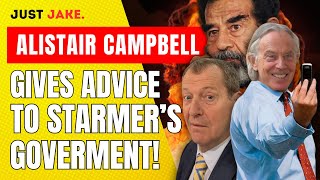 Alastair Campbells Gives Advice To The New Government [upl. by Doone]