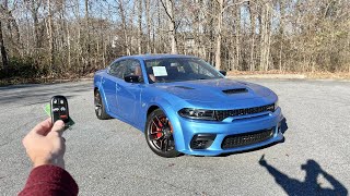 2023 Dodge Charger SRT Hellcat Widebody Jailbreak Start Up Exhaust Test Drive Walkaround POV an [upl. by Chelton]