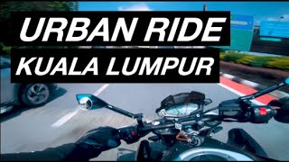 Urban ride through traffic POV  Kawasaki Z800 ABS  Malaysia 4K [upl. by Mas]