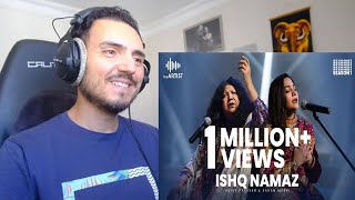 Ishq Namaz  Abida Parveen amp Sanam Marvi  The Artist Season 1 Reaction [upl. by Nnylharas]