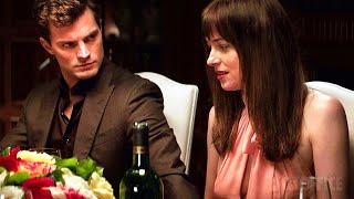 quotNot under the table Christianquot  Fifty Shades of Grey  CLIP [upl. by Egroej]