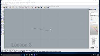 Rhino 6 Lesson 03 Entering Commands in Rhino 6 [upl. by Sik890]