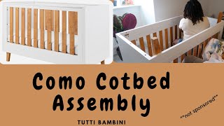 Tutti Bambini Como Cot Bed Assembly  DIY  Cot Bed Ideas  Baby bed Upgrade 🥹🥹🥹 [upl. by Arlana706]