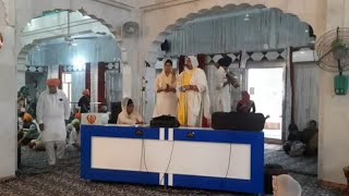 Dhadi jatha Bibi surinder kaur kulehari  Panchmi Gurdwara Sis Ganj Sahib nove taraori karnal MSK [upl. by Flavia]