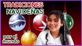 TRADICIONES NAVIDEÑAS en el MUNDO 🎄🎅🏽🌟 Como se celebra la navidad en distintos países del mundo [upl. by Lyrrehs]