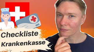 KRANKENKASSE Schweiz einfach erklärt  Krankenkassenvergleich  Auswandern Schweiz  Reisegedanken [upl. by Nomzaj]