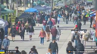 Malibu Earthquake from Venice Beach Live Cam [upl. by Tallu214]