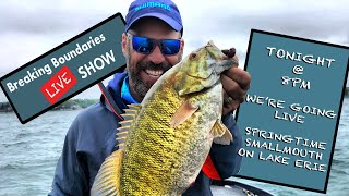 Lake Erie Springtime Smallmouth Bass Strategies [upl. by Ahsiem]