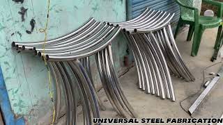 Steel dining tebal pipe bending viral [upl. by Garda]