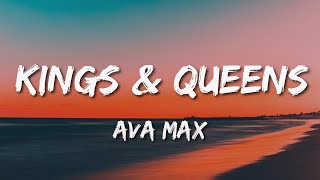 Ava Max  Kings amp Queens Lyrics [upl. by Mchenry294]