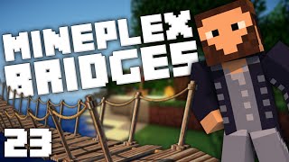 Minecraft Bridges PVP quotI BUILD TERRIBLE BASESquot [upl. by Anirtap251]