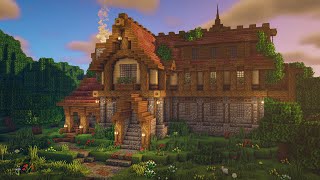 Minecraft Woodland Mansion Tutorial [upl. by Jago]