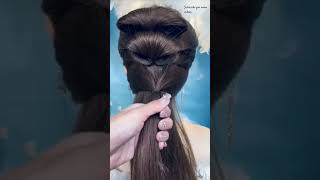 Hair Hack For Diwali ✨️ 🌸🫰hairstyle hairtrend viralvideo Devikapandey [upl. by Eedak]