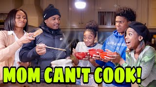 When Your Momma CANT COOK 🤮 Season 2  DAD Can Cook Kinigra Deon Ep1 [upl. by Bergquist]