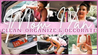 GROSS MOM CAR CLEAN OUT  DEEP CLEANING MOTIVATION  MarieLove [upl. by Kenzi]