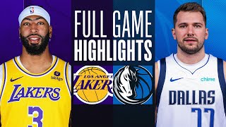 LAKERS at MAVERICKS  FULL GAME HIGHLIGHTS  December 12 2023 [upl. by Sheelah119]