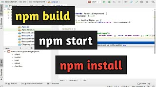 3 most popular npm commands npm install npm build and npm start in 2023 [upl. by Yoshiko]