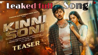 Kinni Soni Official Music  Darshan Raval  Shruti S  Gurpreet S  Naushad Khan  Leaked [upl. by Kiyohara]