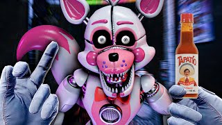 Hes Back At the END Too  FNAF VR 2 Like a Mexican [upl. by Sirod]