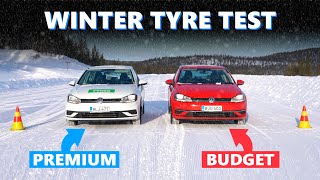 Expensive VS Cheap Winter Tyres ❄ Are Budget Winter Tyres Safe [upl. by Terle]