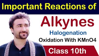 Important Reactions of Alkynes  Class 10th [upl. by Lilah]