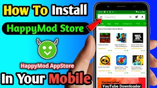 How To Install HappyMod On Android 🔥In Hindi shorts TechTips [upl. by Hike]